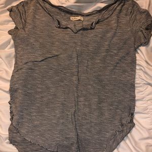 Distressed Striped Shirt - 2 FOR $20 BUNDLE OPTION